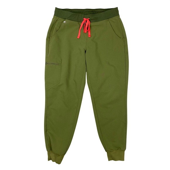 Figs Pants - FIGS Zamora Technical Collection Jogger Scrub Pants Petite Womens MP Spruce